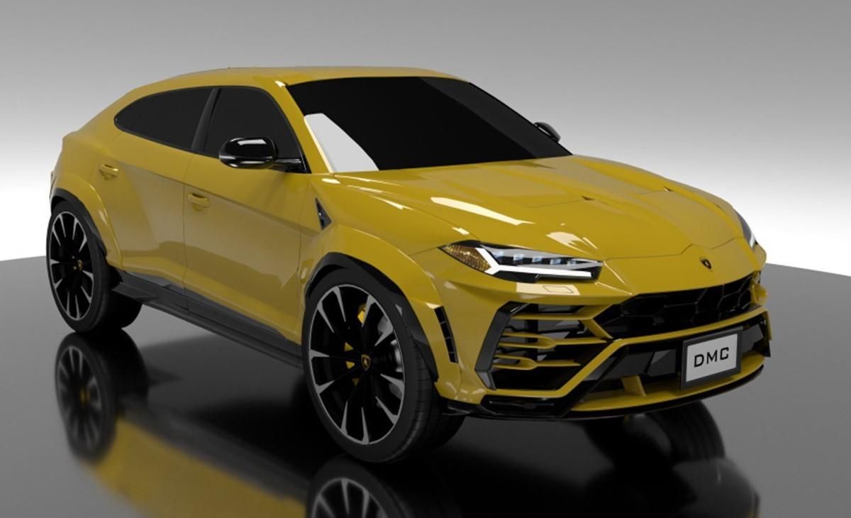 El exclusivo Lamborghini Urus recibe un paquete de mejoras de DMC