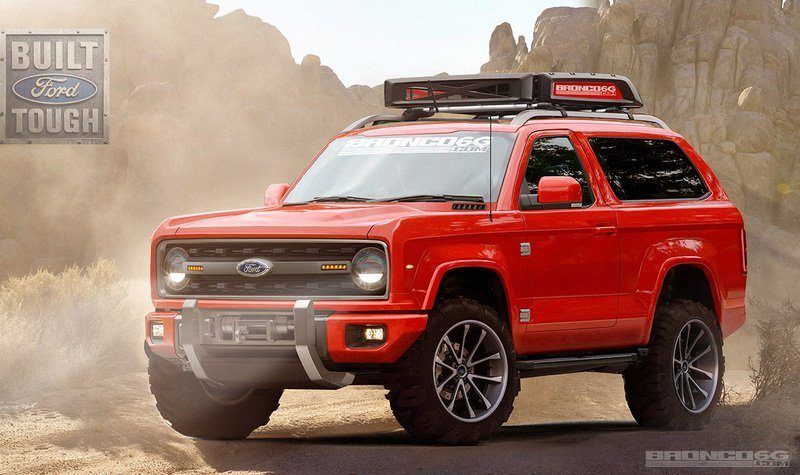 Ford registra numerosas denominaciones para el futuro Bronco