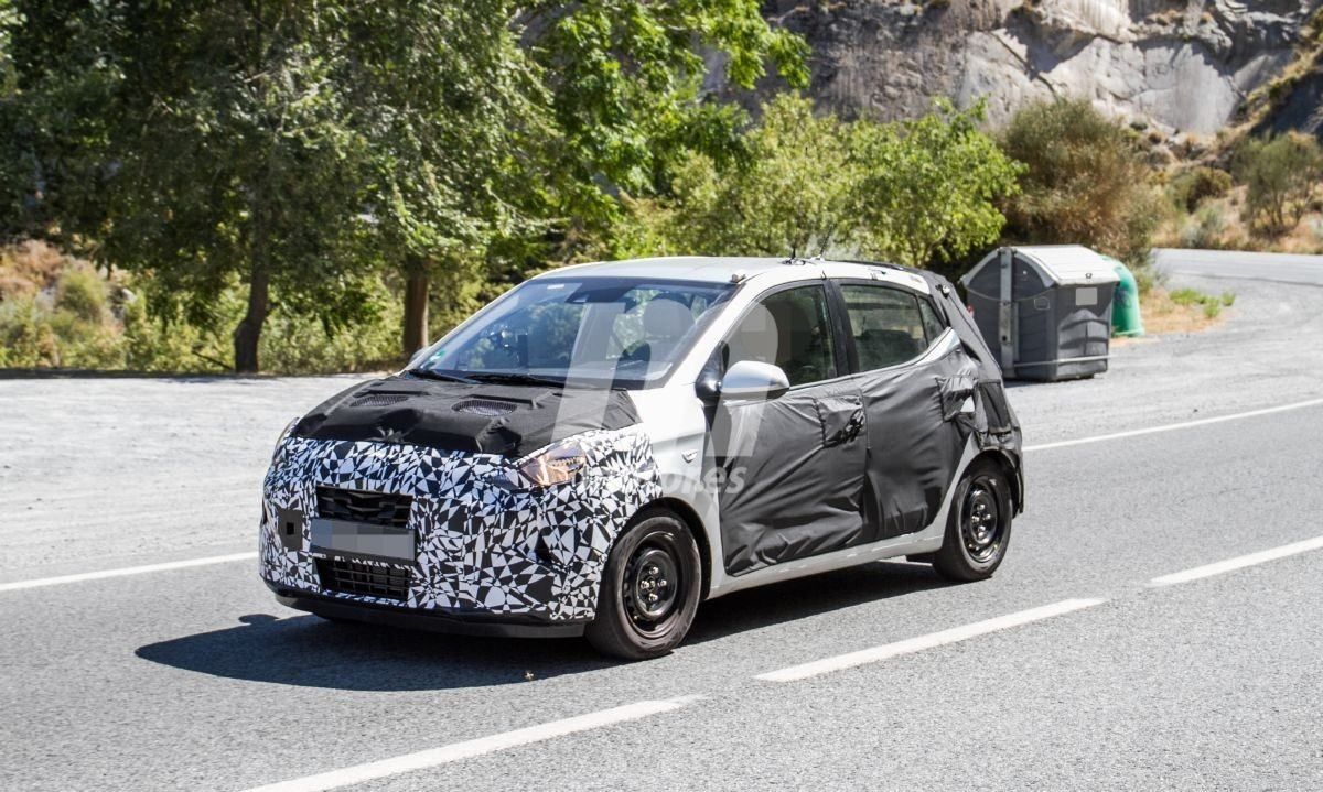 El nuevo Hyundai i10 2020 pierde camuflaje a su paso por España