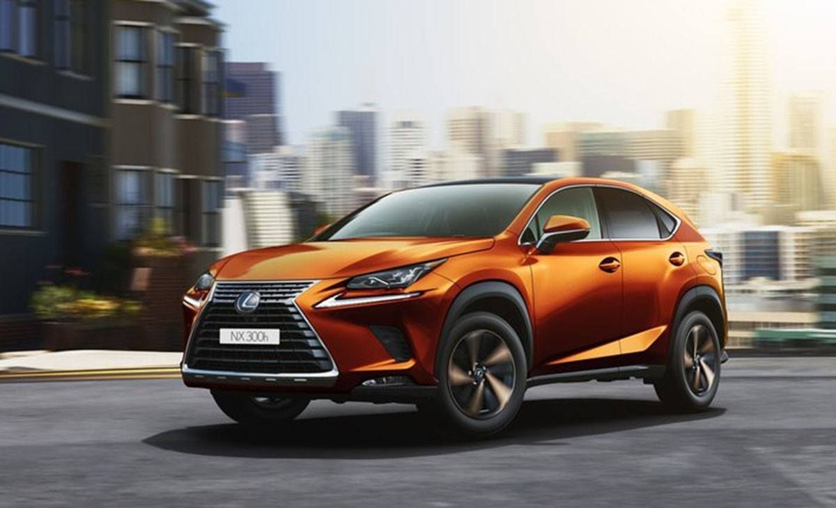 El Lexus NX 300h estrena color: llega el Naranja Carnelian