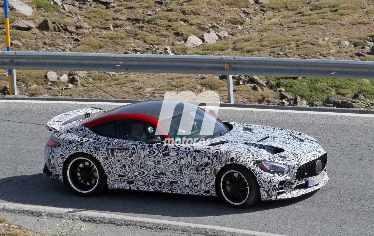 Cazado el prototipo de producción del Mercedes AMG GT R Black Series 2020