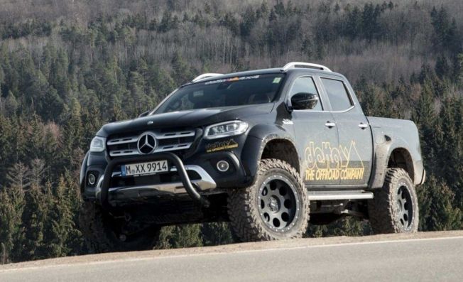 Mercedes Clase X preparado por Delta4x4