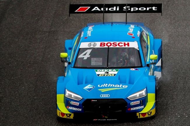 La lluvia altera la sesión libre del DTM en Brands Hatch