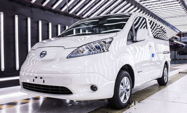 Producción del Nissan e-NV200