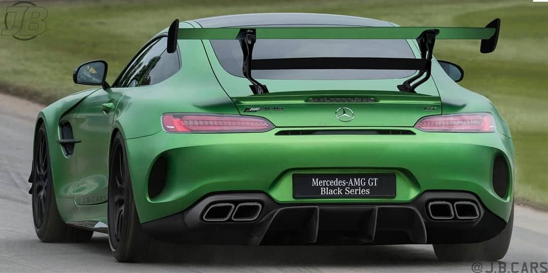 El futuro Mercedes-AMG GT R Black Series contará con una trasera brutal