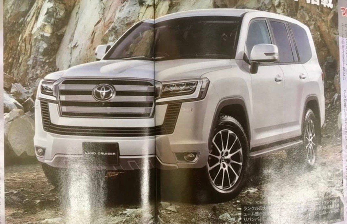 Render sobre el futuro diseño de la próxima generación del Toyota Land Cruiser