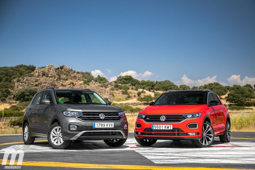 Comparativa VW T-Cross vs VW T-ROC, juntos pero no revueltos (Con vídeo)