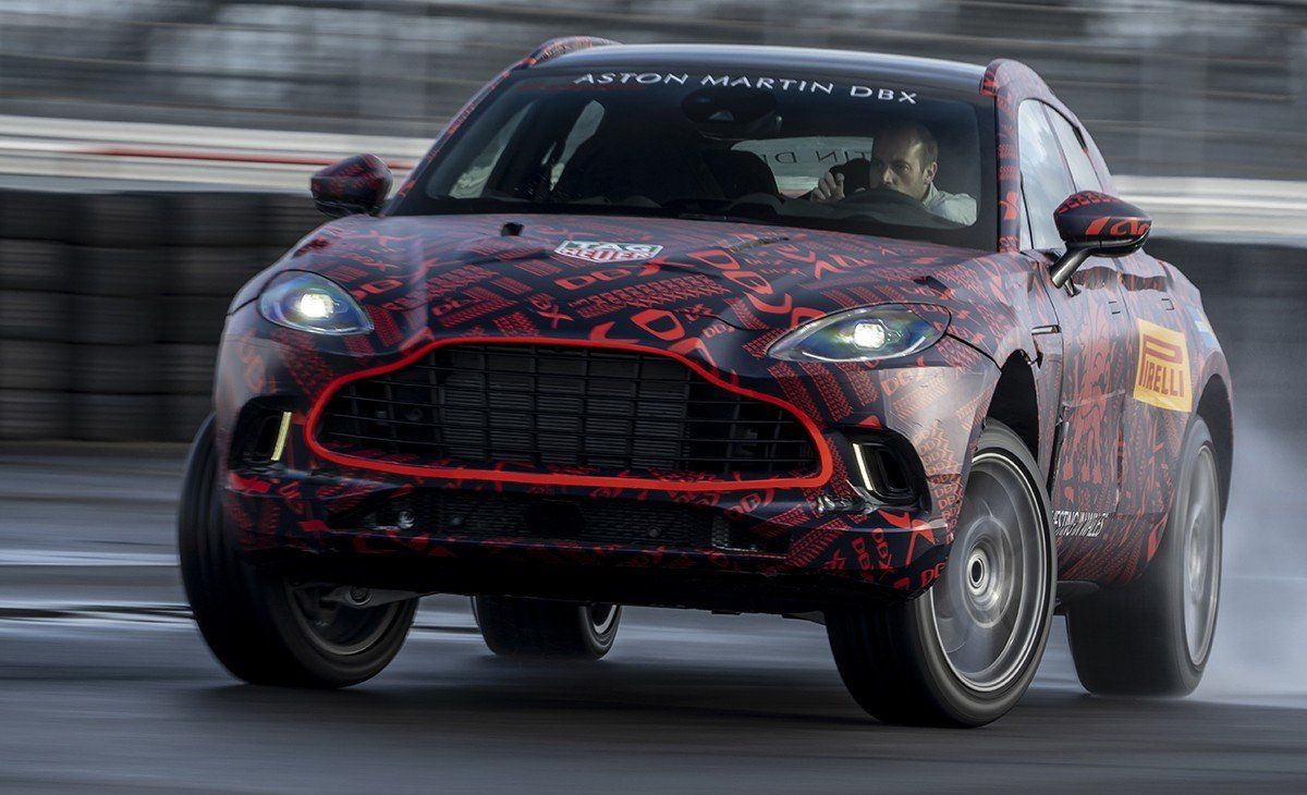 El Aston Martin DBX se enfrenta a la fase final de su desarrollo