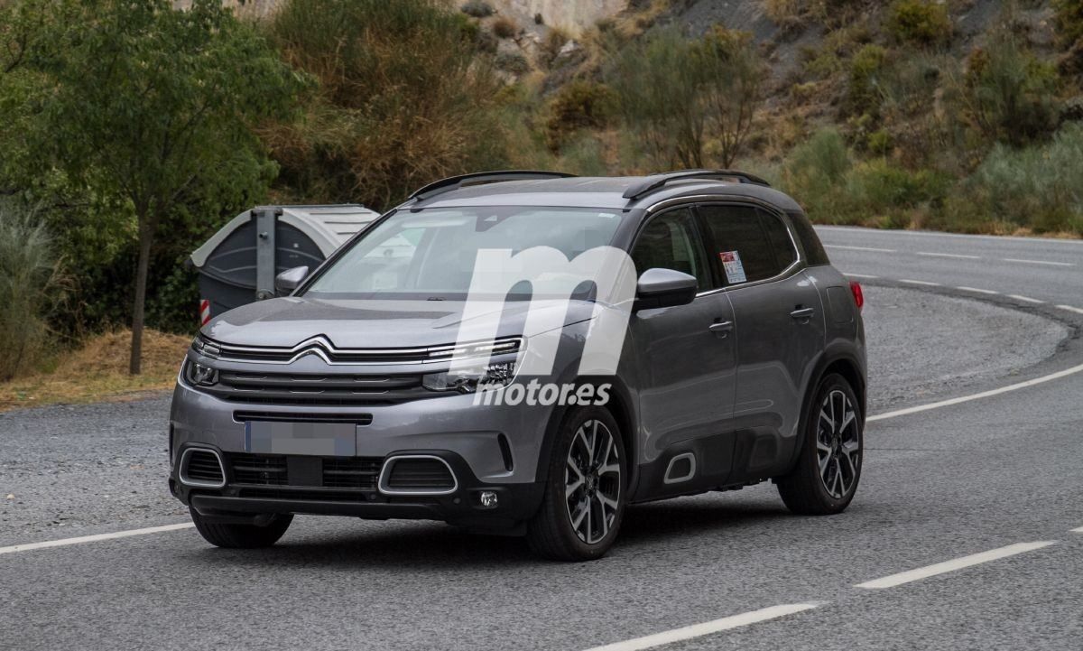 El Citroën C5 Aircross híbrido enchufable cazado en pruebas