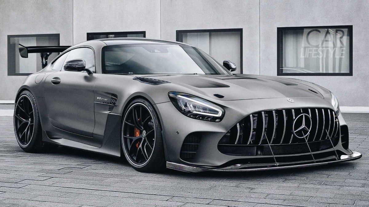 Este es el aspecto del nuevo Mercedes-AMG GT Black Series sin camuflaje