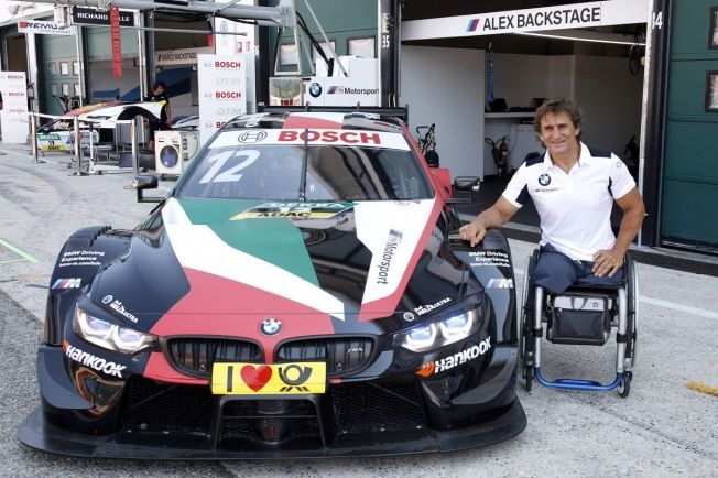 Alex Zanardi, piloto de BMW en el evento conjunto del DTM y Súper GT