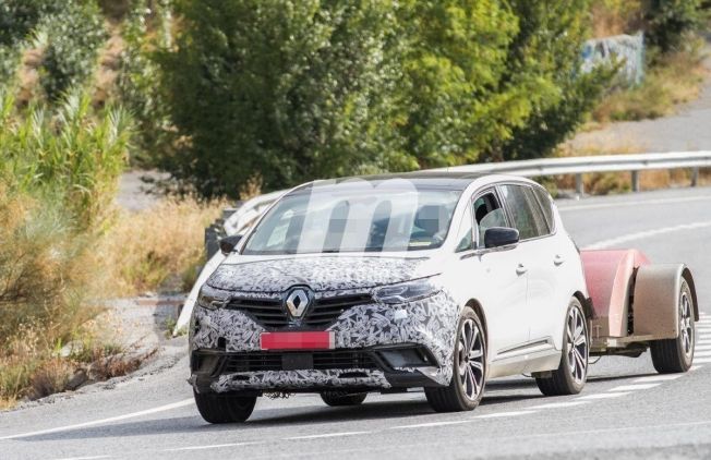 Renault Espace 2020 - foto espía