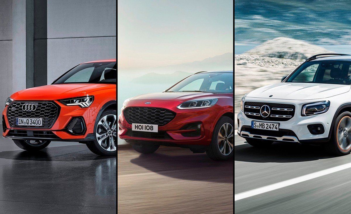 Los nuevos SUV compactos que llegan a Europa: Kuga, Q3 Sportback y GLB