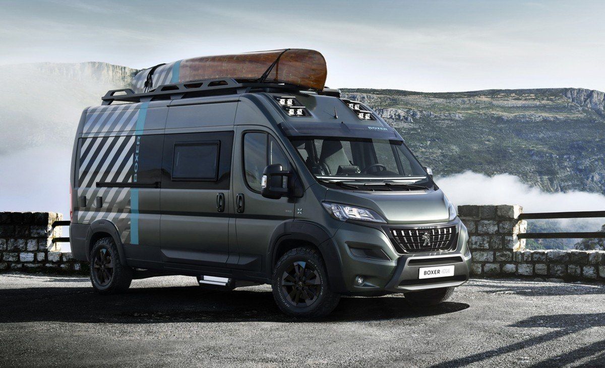 Peugeot Boxer 4x4 Concept, para las familias más aventureras