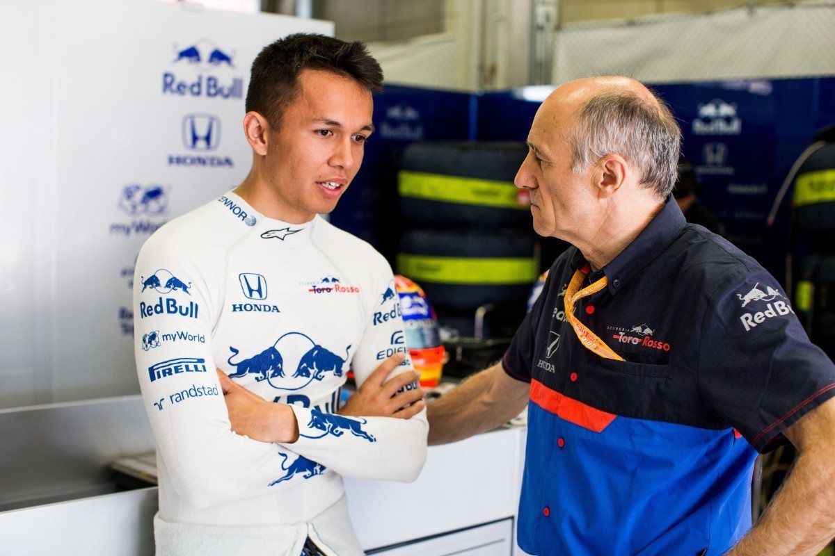 Tost y la posible vuelta de Albon a Toro Rosso: "Desafortunadamente, creo que se acabó"