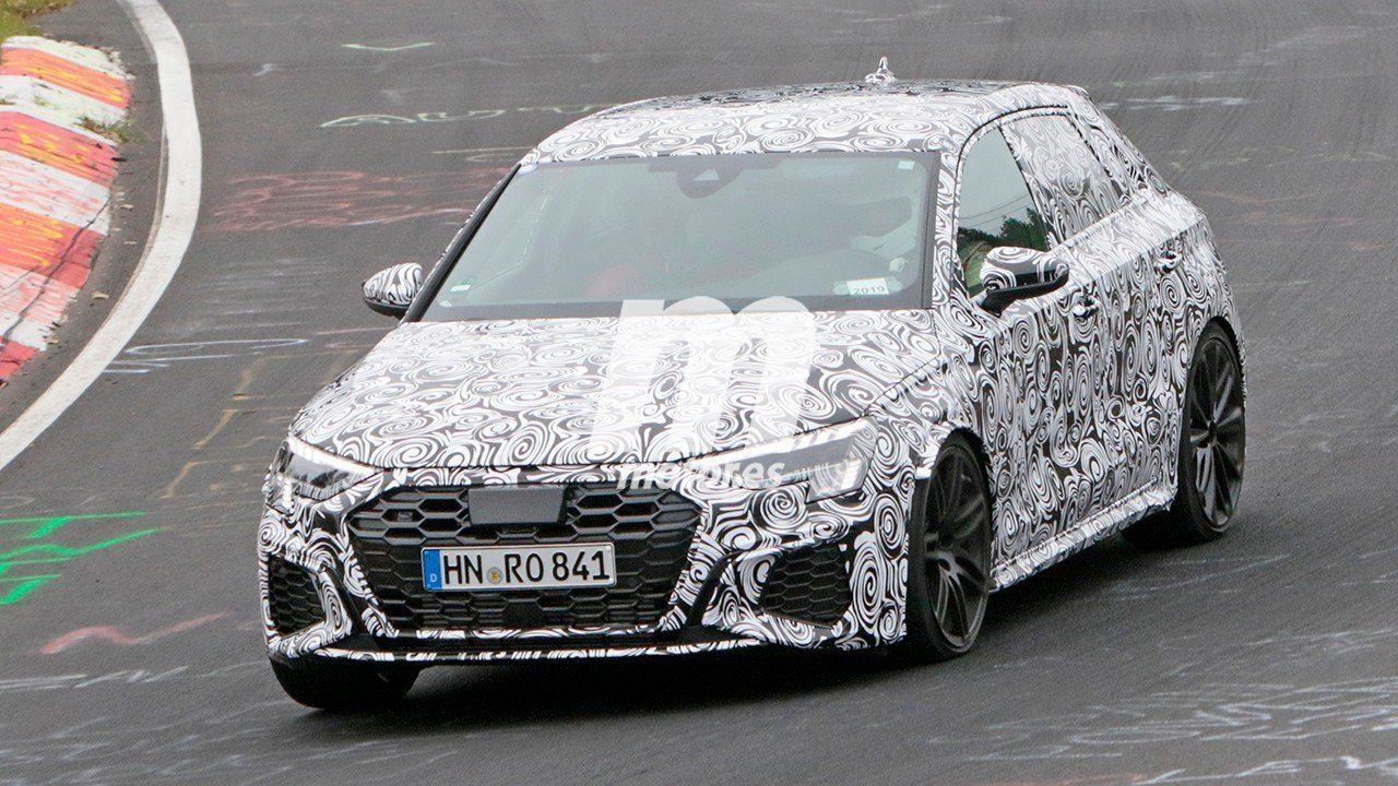 El nuevo Audi RS 3 Sportback 2021 cazado a su paso por Nürburgring