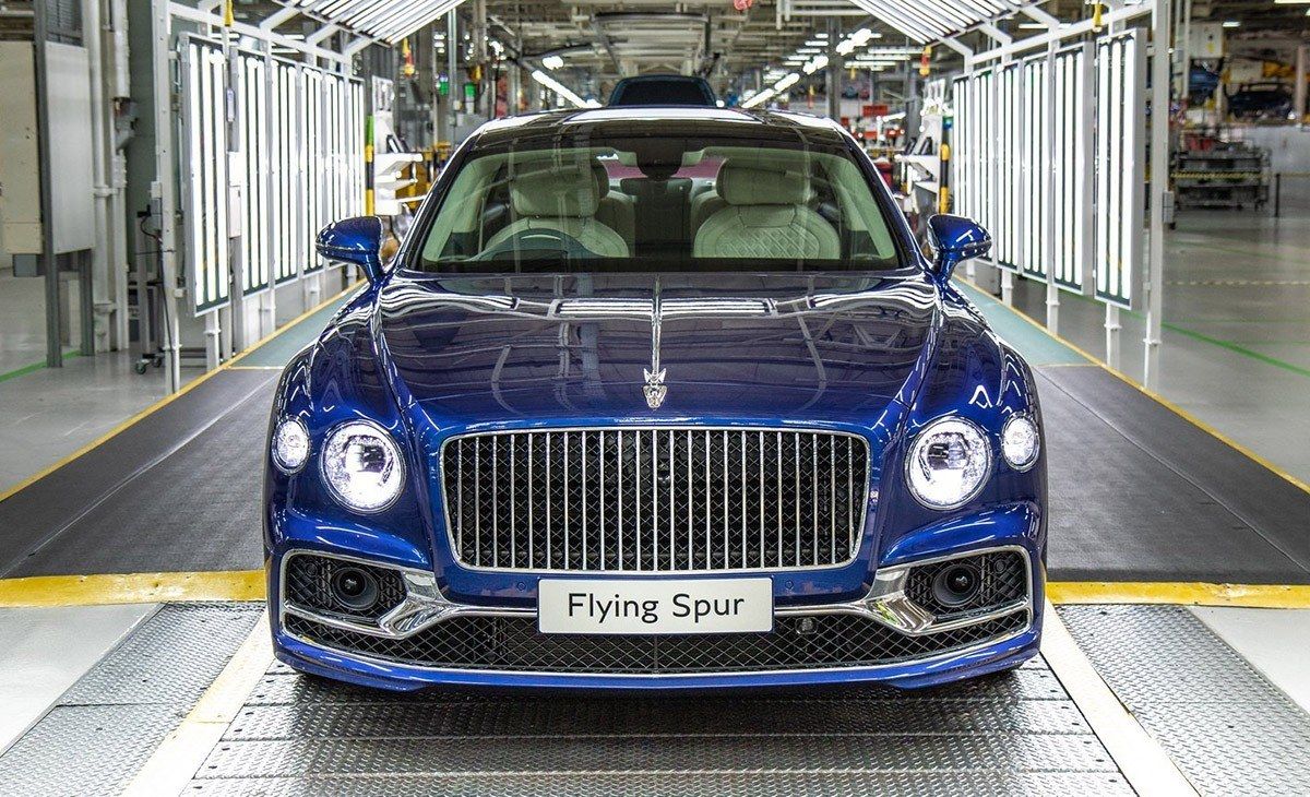 El nuevo Bentley Flying Spur 2020 ya está siendo producido en Crewe