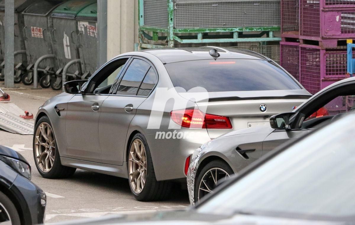 Al descubierto un prototipo del nuevo BMW M5 CS en las instalaciones de Nürburgring