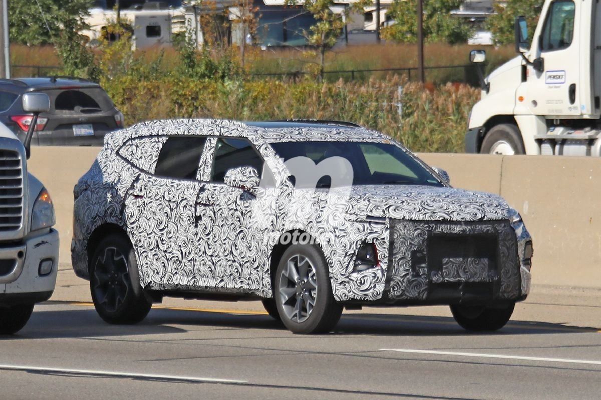 El nuevo Chevrolet Blazer XL 2021, cazado con menos camuflaje en Estados Unidos