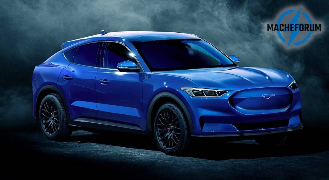 Estos renders desvelan el aspecto del futuro Ford Mach E eléctrico