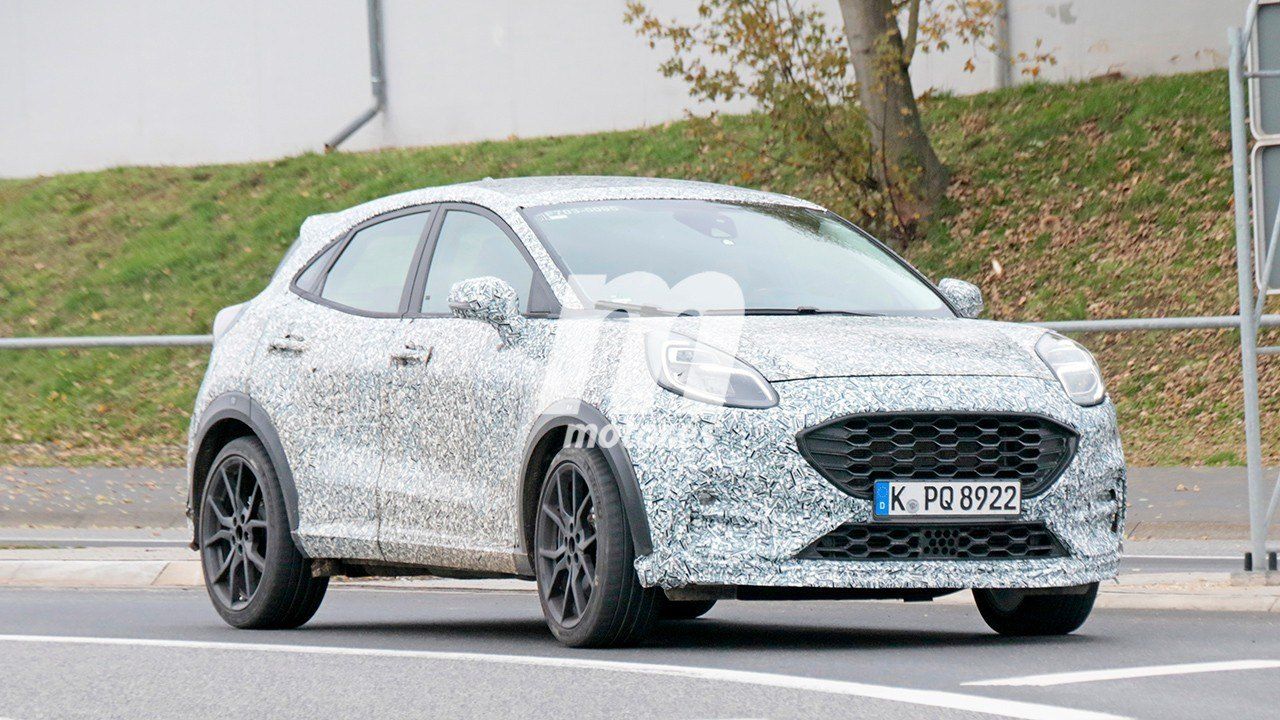 El Ford Puma ST comienza a perder camuflaje