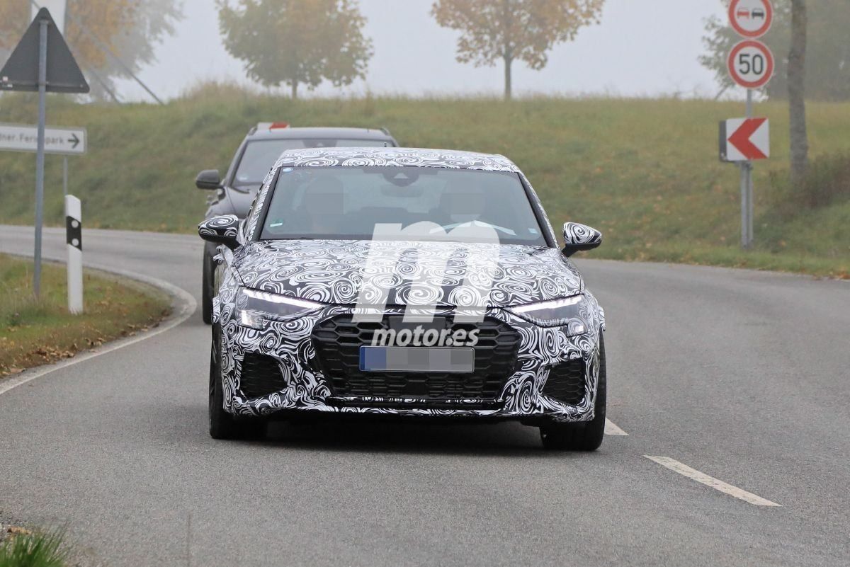 El nuevo Audi RS 3 Sportback 2021, cazado en sus primeras fotos espía de producción 