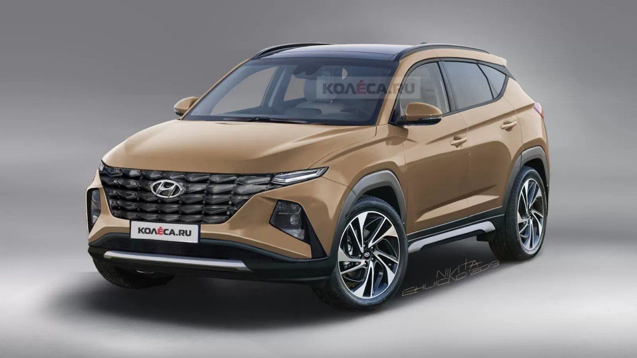 Dos nuevas recreaciones adelantan el diseño del Hyundai Tucson 2021