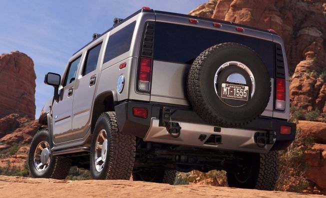 Hummer H2 - posterior