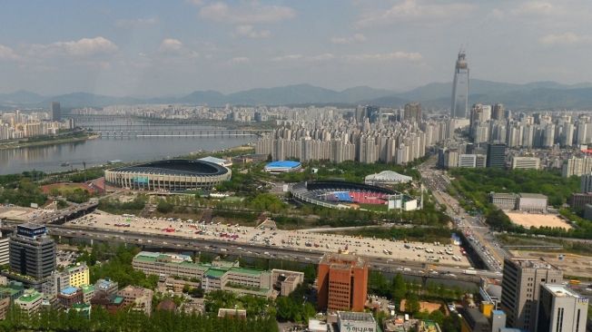 Primer boceto del trazado que acogerá el ePrix de Seúl de Fórmula E