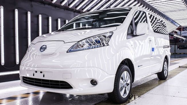 Producción del Nissan e-NV200