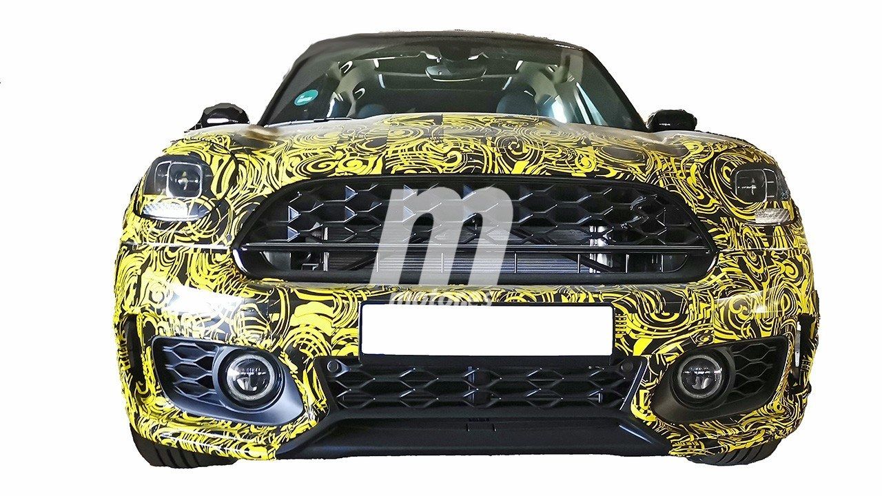 Nuevos detalles del MINI Countryman 2021 al descubierto en estas fotos espía