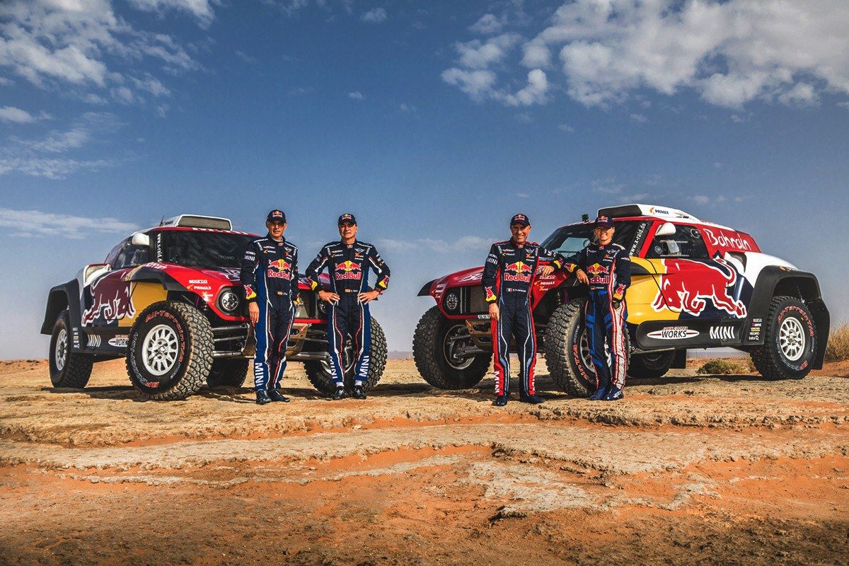 Los Mini JCW Buggy de Sainz y Peterhansel estrenan nuevos colores