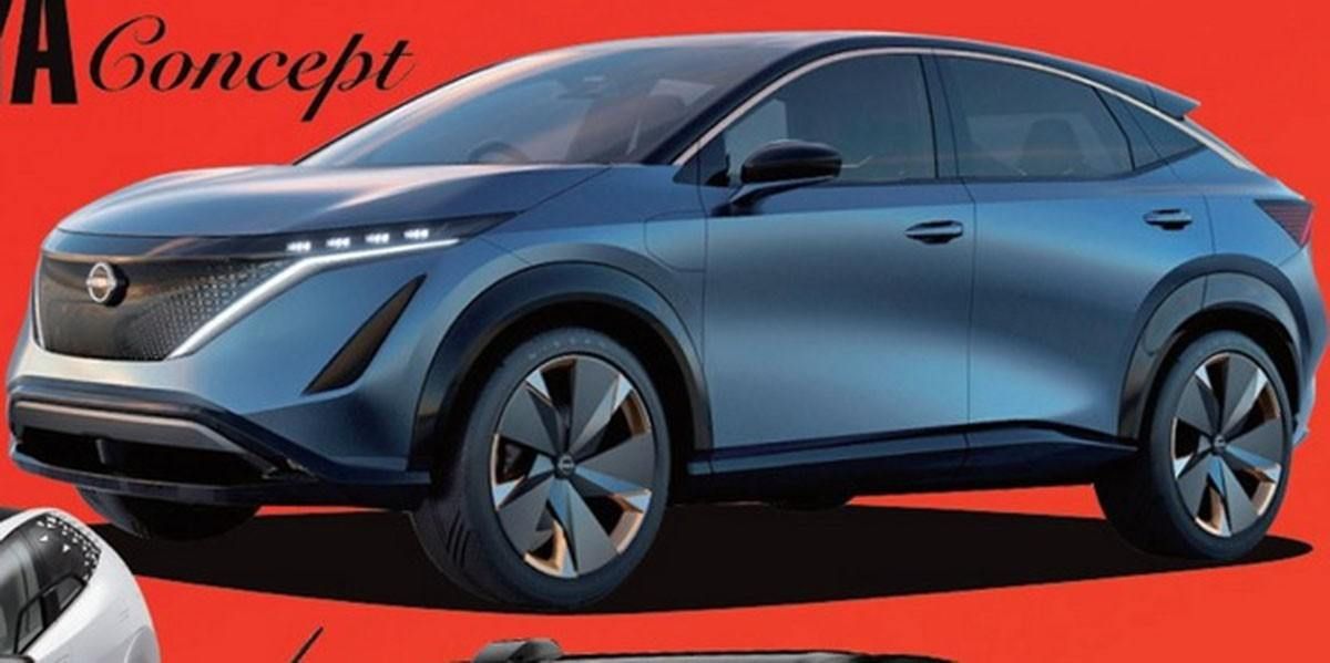 Nissan Ariya Concept, filtrada una de las sorpresas del Salón de Tokio 2019