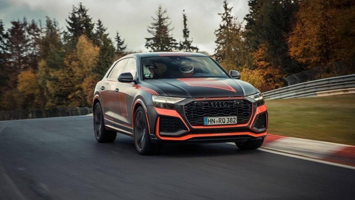 El nuevo Audi RS Q8 logra el título de SUV más rápido en Nürbugring