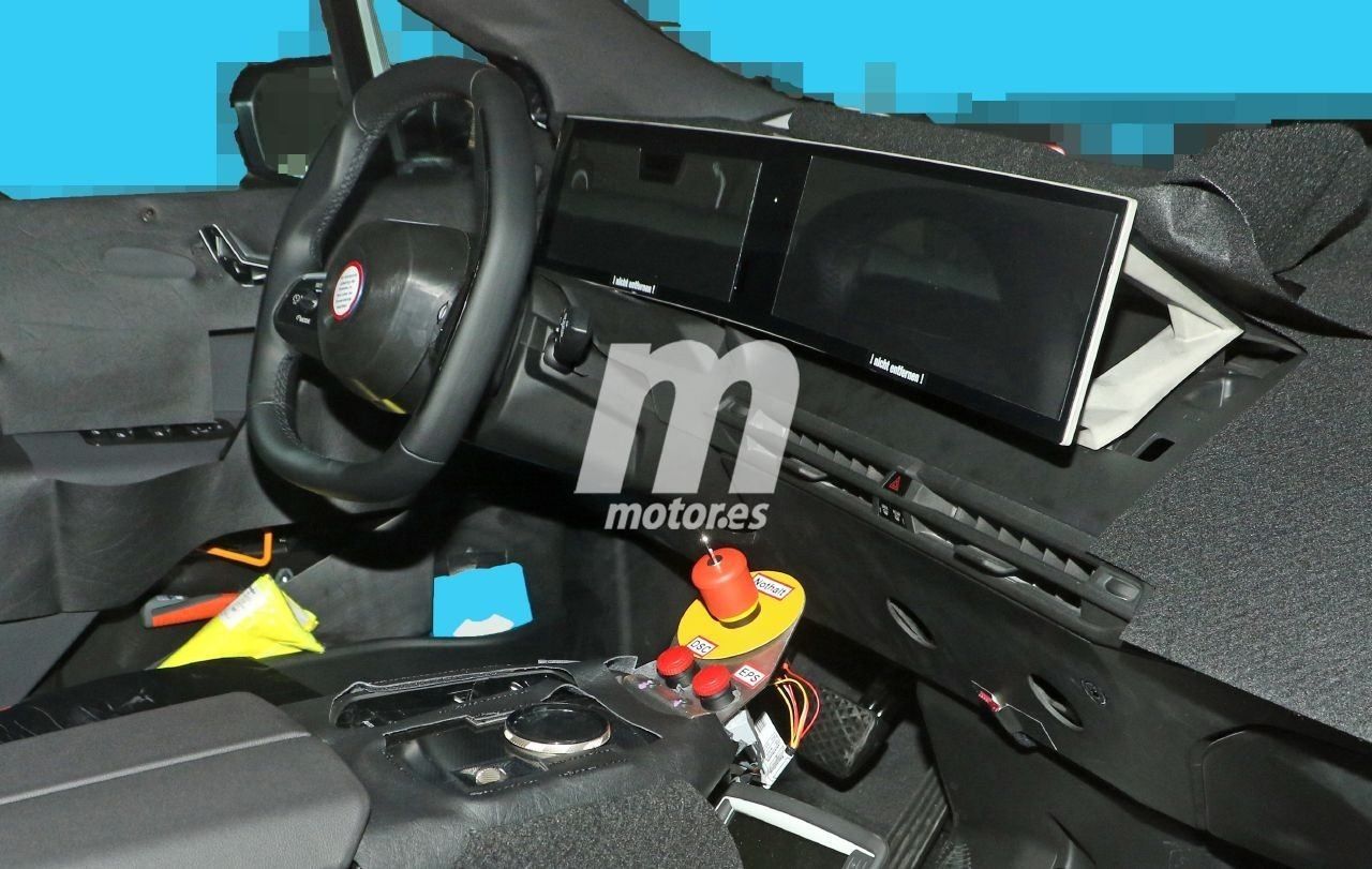 Nuevas fotos espía del BMW iNEXT 2021 muestran el interior casi en estado de producción