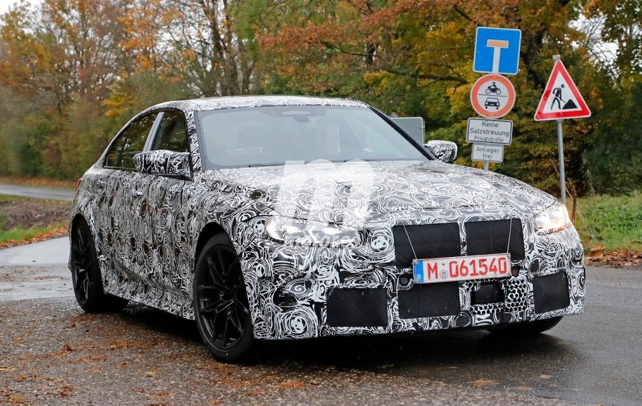 La puesta a punto del nuevo BMW M3 G80 progresa descubriendo nuevos detalles