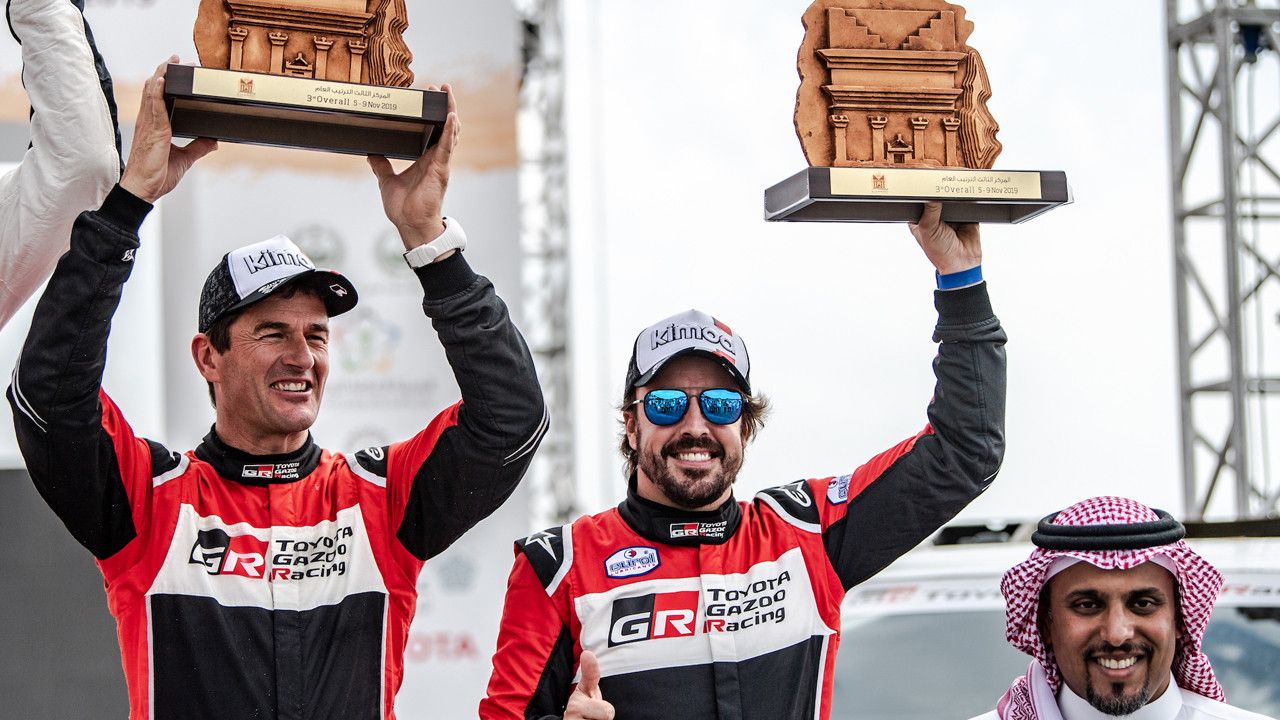 Alonso: "Han sido cuatro buenos días de preparación para el Dakar"