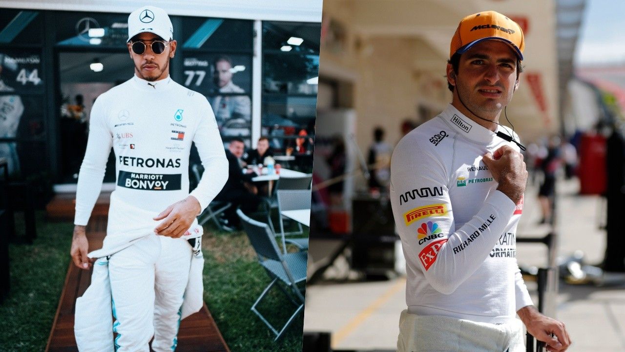 Hamilton y Sainz, en contra de un calendario de 25 carreras: "Es más dinero para la F1"