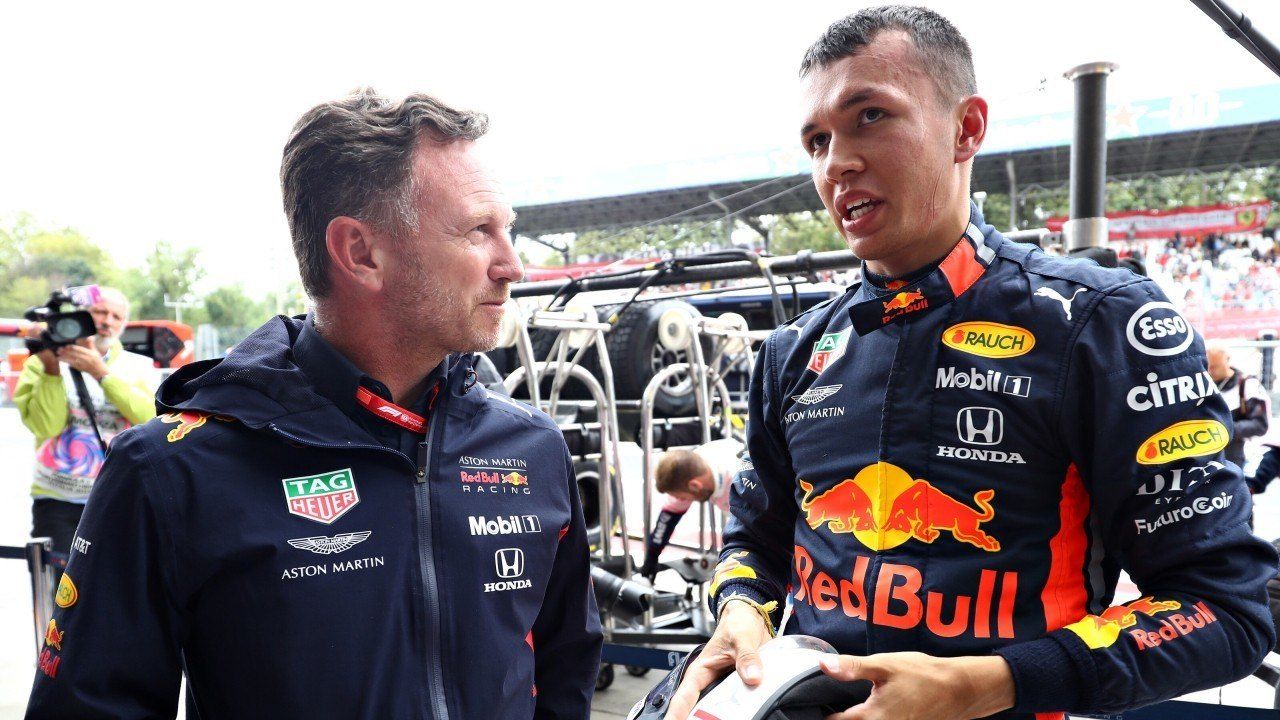 Horner, encantado con Albon: "Ha demostrado gran tenacidad"