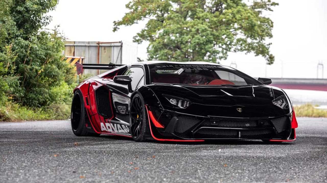 Liberty Walk eleva al Lamborghini Aventador a un nuevo nivel