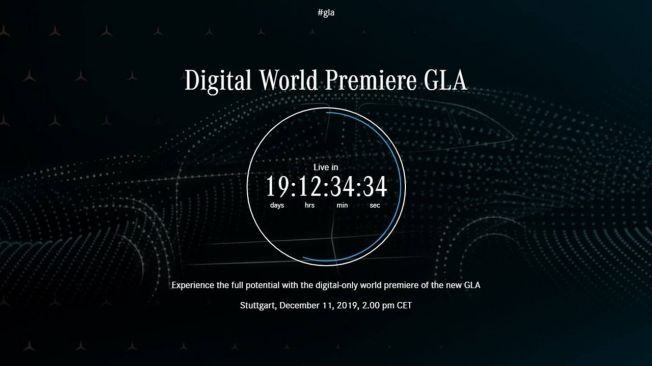 Mercedes GLA 2020 - teaser