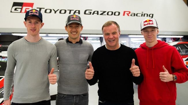 Toyota renueva su proyecto en el WRC con Ogier, Evans y Rovanperä