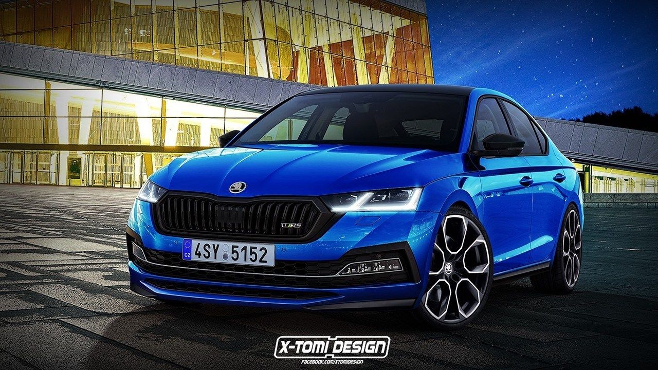 Adelanto del nuevo Skoda Octavia RS, la versión más radical de la berlina checa