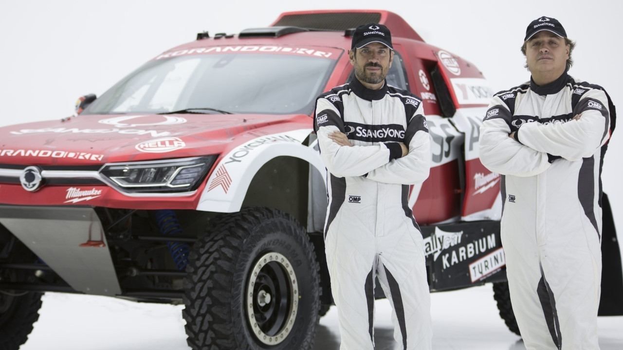 SsangYong y Óscar Fuertes, al asalto del Dakar con el Korando DKR