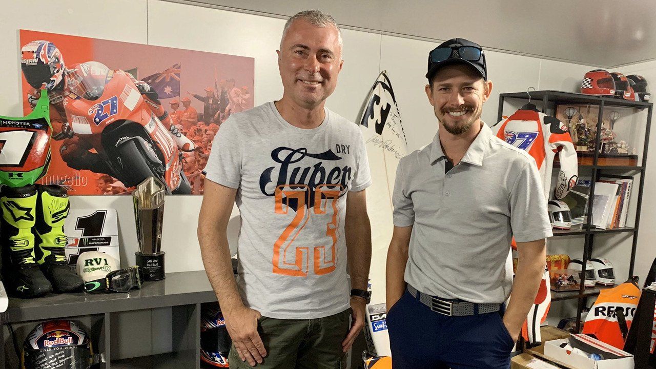 Casey Stoner pelea contra un nuevo episodio de fatiga crónica