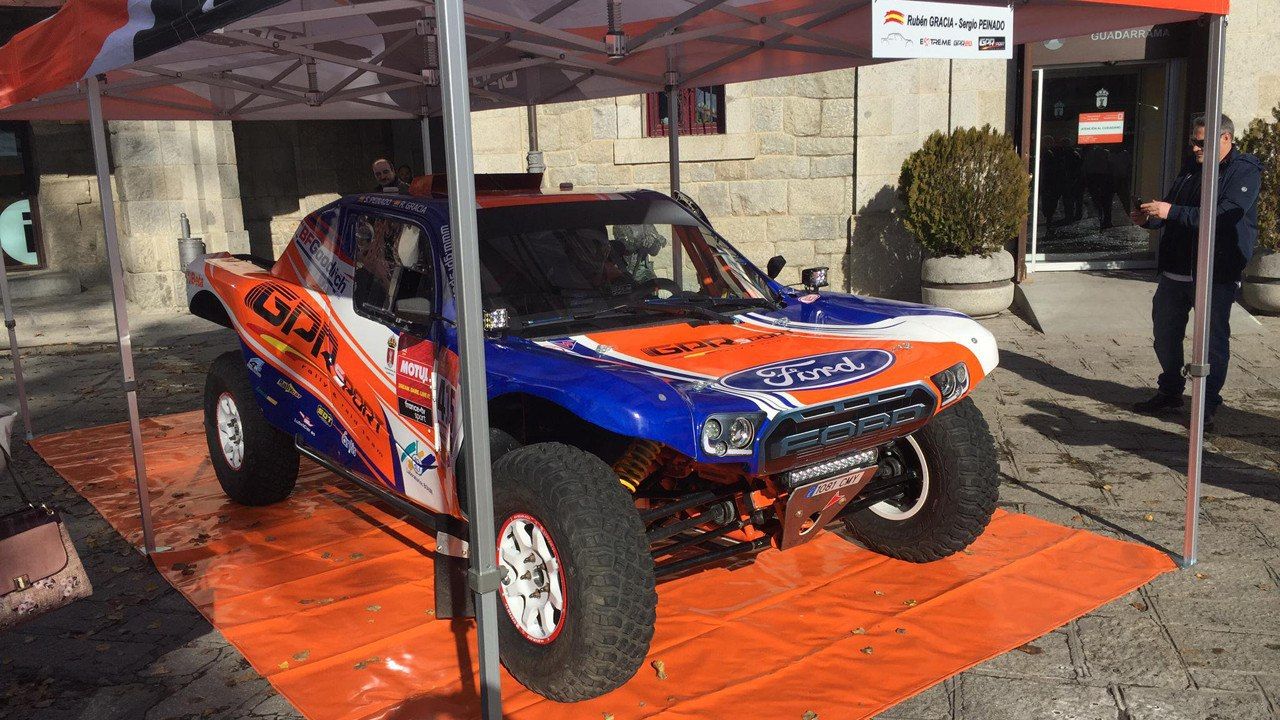 Rubén Gracia presenta el Extreme GPR20 en Guadarrama