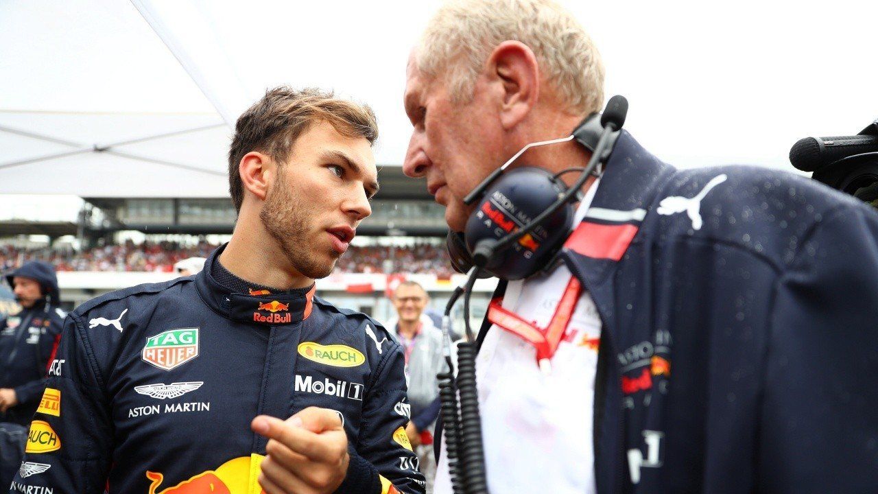 Gasly, decepcionado con Marko: «Prometió cosas que no cumplió»