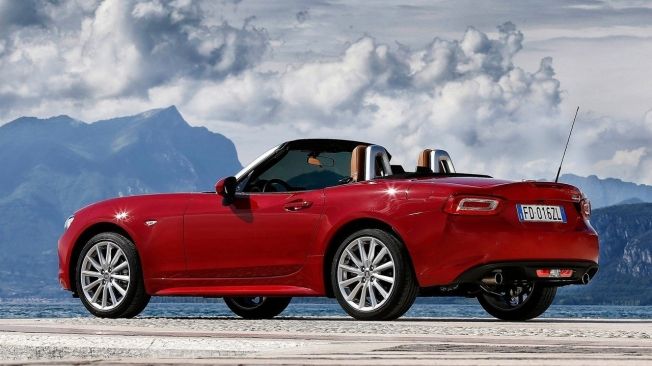 Fiat 124 Spider - poster