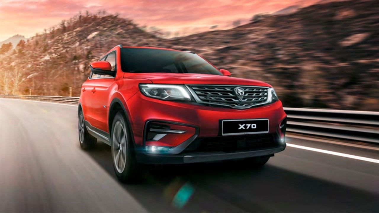 Proton inicia la producción del X70, un modelo basado en el Geely Boyue