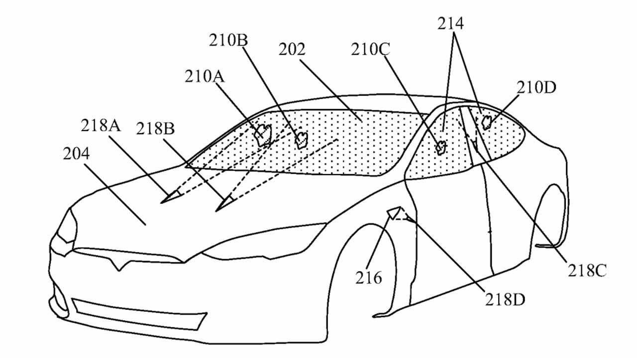 Tesla patenta un láser para limpiar las cámaras de sus coches